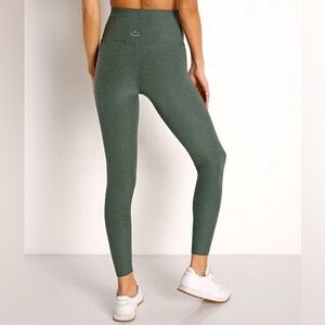 Beyond Yoga Spacedye Caught In The Midi High Waisted Legging green Heather L